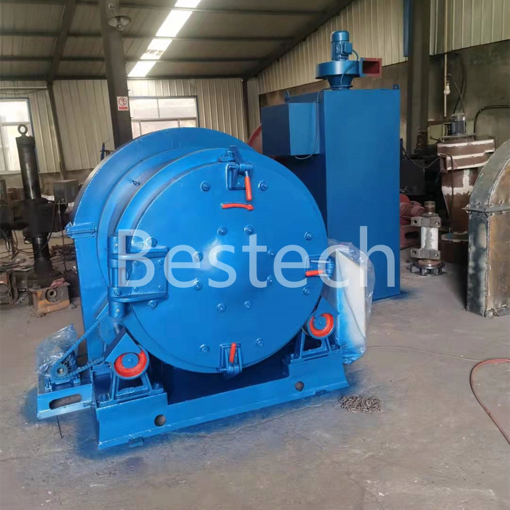 Low Noise Rolling Drum Type Shot Blasting Machine with Better Cleaning Effect