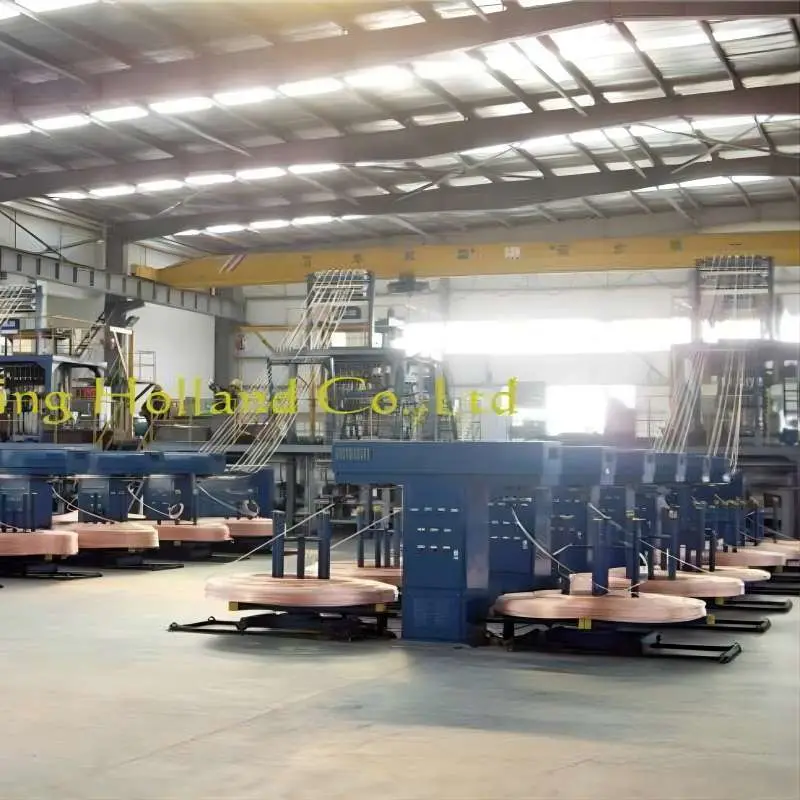 Upcasting Automatic Molding Line / Foundry Equipment Cast Copper Bar Molding Machine