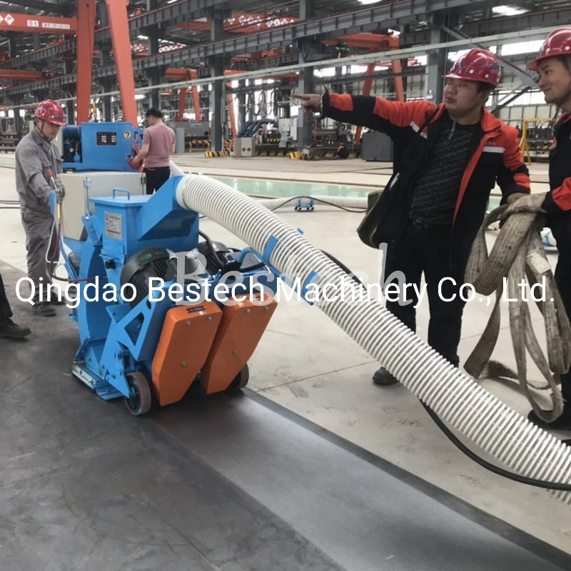 Highway Bridge Airport Floor Ground Shot Blasting Machine