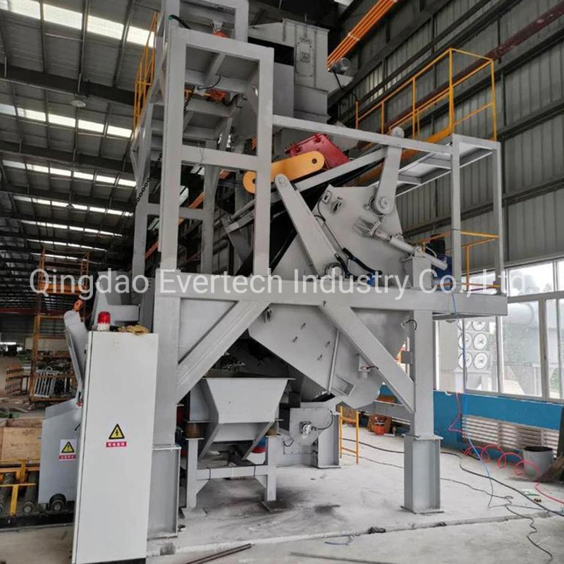 Rotary Barrel Drum Type Shot Blasting Sandblasting Machine