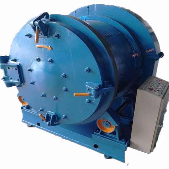 Type de tambour rotatif automatique de baril, machine de grenaillage de nettoyage de surface