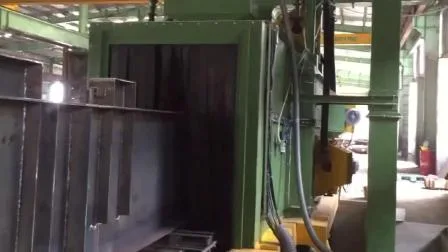 Machine de grenaillage de profils en acier de poutre en H de série Q69 de prix d'usine d'ODM fabriquée en Chine